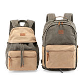 TSD Brand Valley Hill Laptop Backpack TSD0641-OLV, Color: Olive