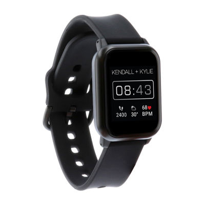 Kendall + Kylie Womens Multi-Function Black Smart Watch 900112b-42-G41