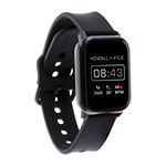 Kendall + Kylie Womens Multi-Function Black Smart Watch 900112b-42-G41