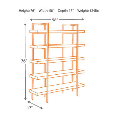 Signature Design by Ashley® Starmore 5-Shelf Bookcase