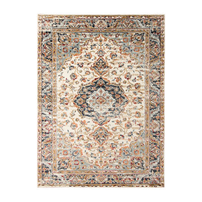 Amer Rugs Arlenu Abbi Medallion Medallion Indoor Rectangular Accent Rug
