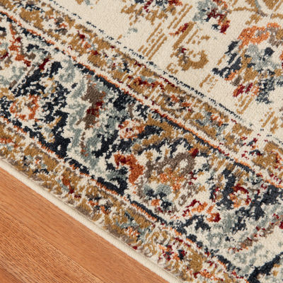 Amer Rugs Arlenu Abbi Medallion Medallion Indoor Rectangular Accent Rug