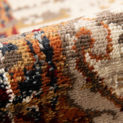 Amer Rugs Arlenu Cass Medallion Medallion Indoor Rectangular Accent Rug