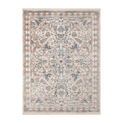 Amer Rugs Raderico Vara Oriental Bordered Indoor Rectangular Accent Rug