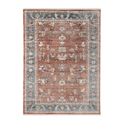 Amer Rugs Raderico Kelli Oriental Bordered Indoor Rectangular Accent Rug