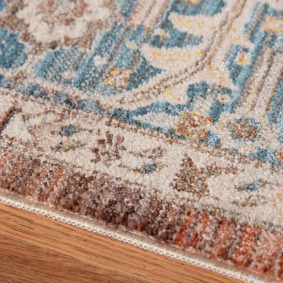 Amer Rugs Raderico Kelli Oriental Bordered Indoor Rectangular Accent Rug
