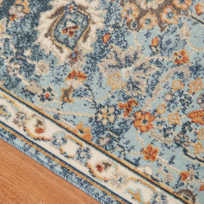 Amer Rugs Bethleham Cerr Floral Floral Indoor Outdoor Rectangular Accent Rug