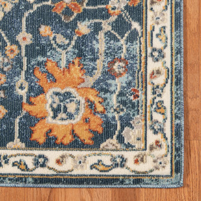 Amer Rugs Bethleham Cerr Floral Floral Indoor Outdoor Rectangular Accent Rug