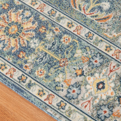 Amer Rugs Bethleham Seia Bordered Bordered Indoor Outdoor Rectangular Accent Rug