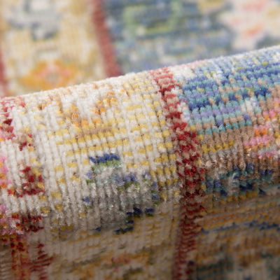 Amer Rugs Cienieka Marta Vintage Bordered Indoor Rectangular Accent Rug