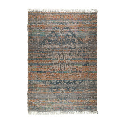 Amer Rugs Prenell Rani Farmhouse Serapi Medallion Indoor Rectangular Accent Rug
