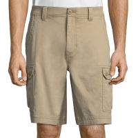 St. Johns Bay Comfort Stretch 10-inch Mens Cargo Short