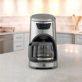 Kenmore Elite Grind and Brew Coffee Maker w/ Burr Grinder 12 Cup KKECMGBSS,  Color: Silver - JCPenney