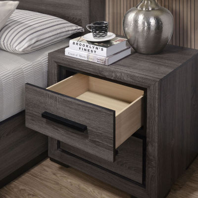 Trow 3 Piece Wood Bedroom Set