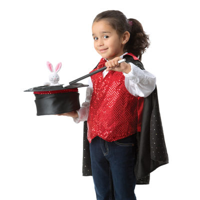 Melissa & Doug Magician Role Play Set Unisex Dress Up Costume