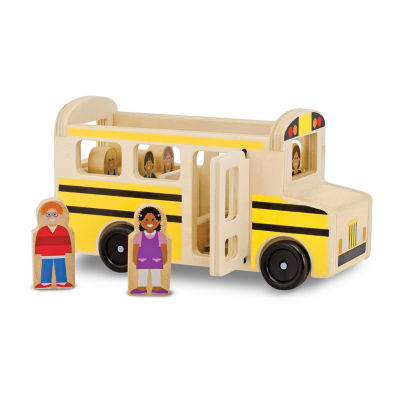 Melissa & Doug School Bus 8-pc. Toy Playset