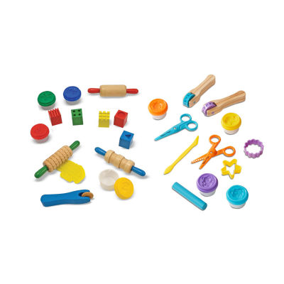 Melissa & Doug Clay Activity Bundles - Shape,Model, Mold, Cut, Sculpt & Stamp