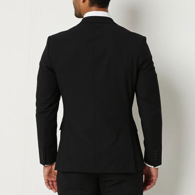 JF J.Ferrar Ultra Comfort Black Stretch Suit Separates, Color