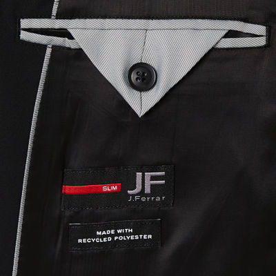 J. Ferrar Ultra Comfort Mens Stretch Fabric Slim Fit Suit Jacket