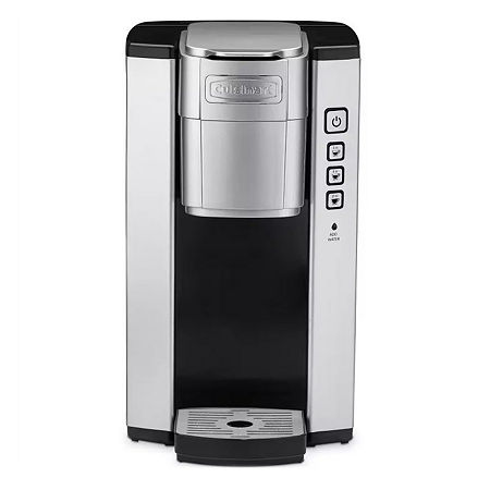 Cuisinart Compact Single-Serve Coffee Maker, One Size, Silver