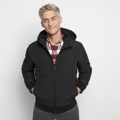 Vintage Sweater Dockers Men's Quilted Lined Flight Bomber Jacket