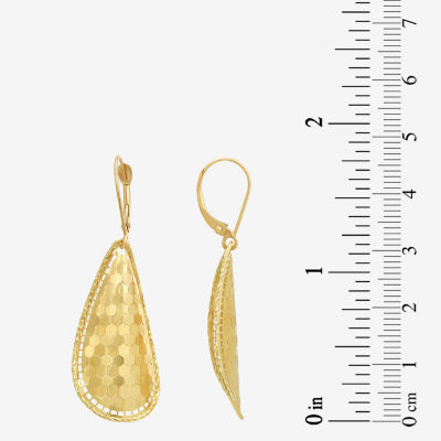 14K Gold Drop Earrings