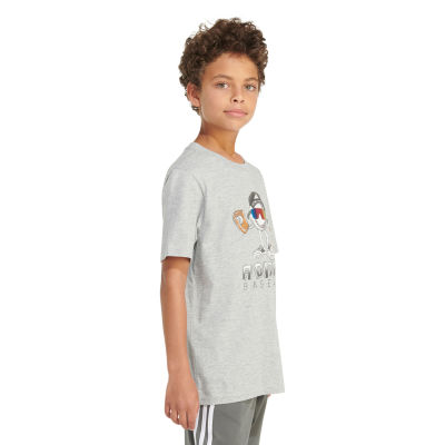 adidas Toddler Boys Crew Neck Short Sleeve Graphic T-Shirt