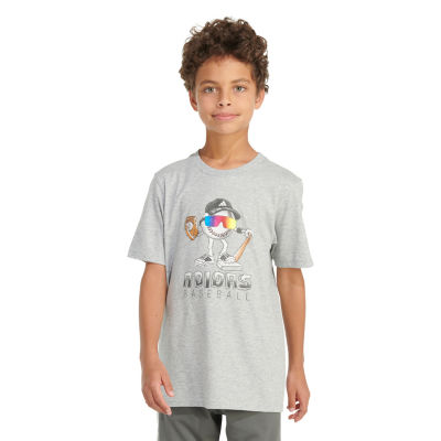 adidas Toddler Boys Crew Neck Short Sleeve Graphic T-Shirt