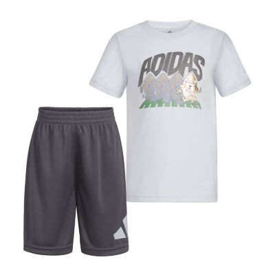 adidas Toddler Boys 2-pc. Short Set