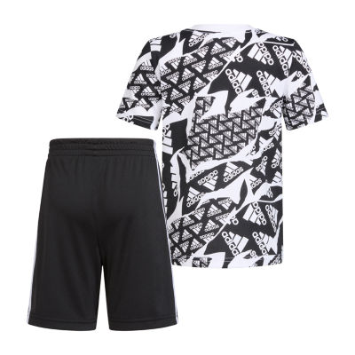 adidas Toddler Boys 2-pc. Short Set