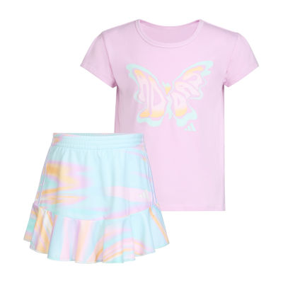 Adidas Toddler Girls 2-pc. Skort Set