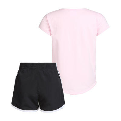 adidas Toddler Girls 2-pc. Short Set