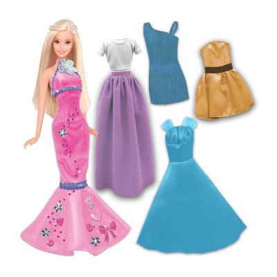 Be A Fashion Designer Doll Dress Up Kit Barbie Craft Kit