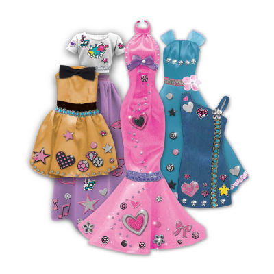 Be A Fashion Designer Doll Dress Up Kit Barbie Kids Craft Kit
