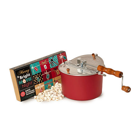 Wabash Valley Farms Whirley Pop Deck The Kernels: Holiday Popcorn Treats Galore, One Size, Multiple Colors