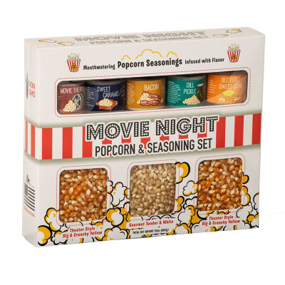 Wabash Valley Farms Cinema Classic Movie Night Popcorn & Seasoning Set
