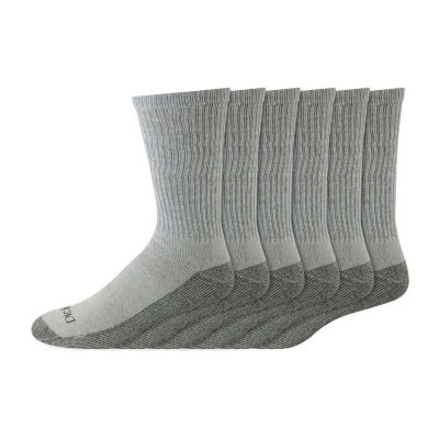 Dickies Dri-Tech Work Mens 6 Pair Crew Socks