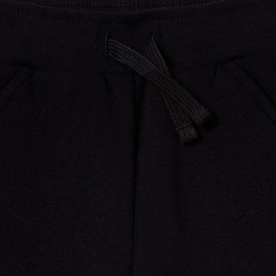 Okie Dokie Toddler Boys Drawstring Waist Cinched Regular Fit Fleece Jogger Pant