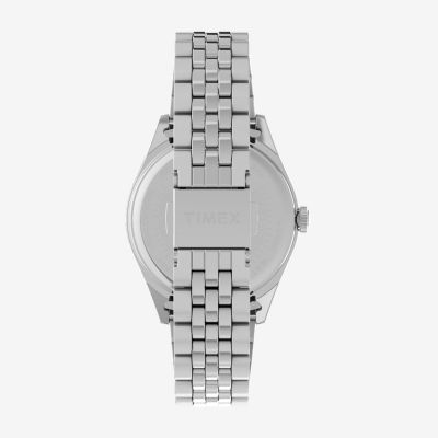 Timex Womens Silver Tone Stainless Steel Bracelet Watch
