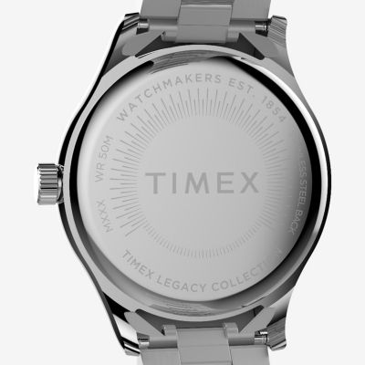 Timex Womens Silver Tone Stainless Steel Bracelet Watch