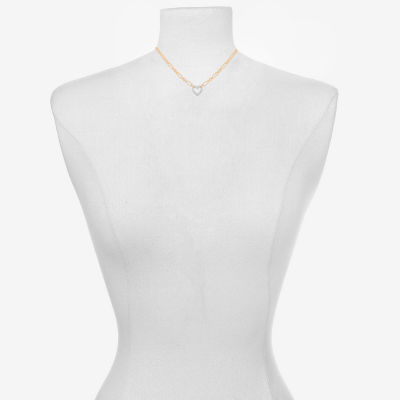 Bijoux Bar Delicates Two Tone Womens 16 Inch Y Necklace