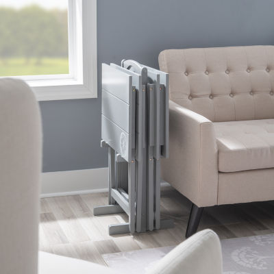 Compass 5-Piece Tv Tray Table Set