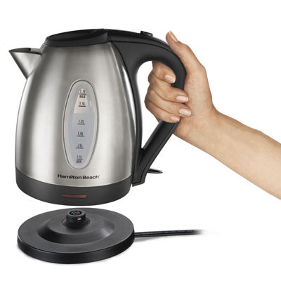 Hamilton Beach® 1.7-Liter Stainless Steel Electric Kettle