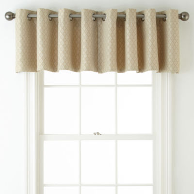 JCPenney Home™ Rory Grommet-Top Tailored Valance