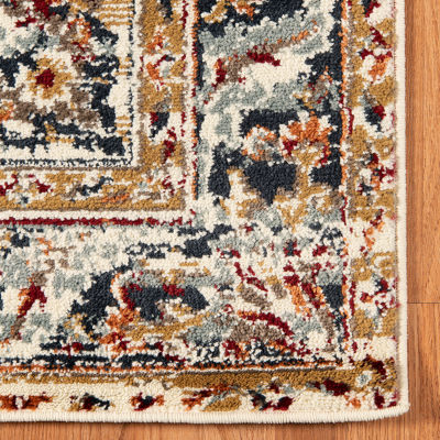 Amer Rugs Arlenu Abbi Medallion Medallion Indoor Rectangular Accent Rug