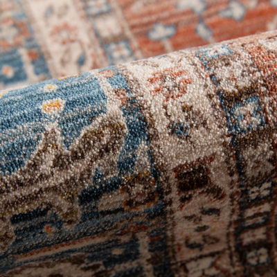 Amer Rugs Raderico Kelli Oriental Bordered Indoor Rectangular Accent Rug