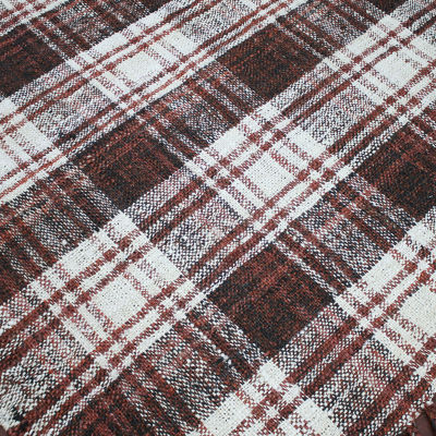 Amer Rugs Hermoppa Xan Plaid Flatweave Plaid Reversible Indoor Rectangular Accent Rug