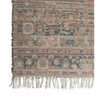 Amer Rugs Prenell Correna Farmhouse Serapi Rectangular & Floor Coverings Indoor Medallion Accent