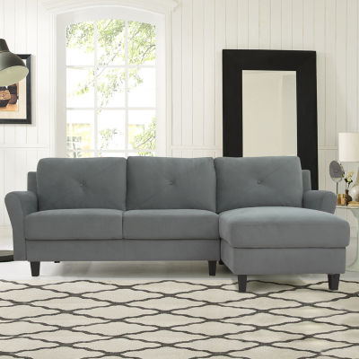 Harrington Roll-Arm Upholstered Sectional