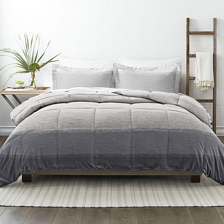 Casual Comfort Gray Ombre Down-Alternative Comforter, One Size, Gray